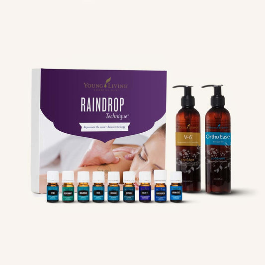 Raindrop Technique Essential Oil Collection